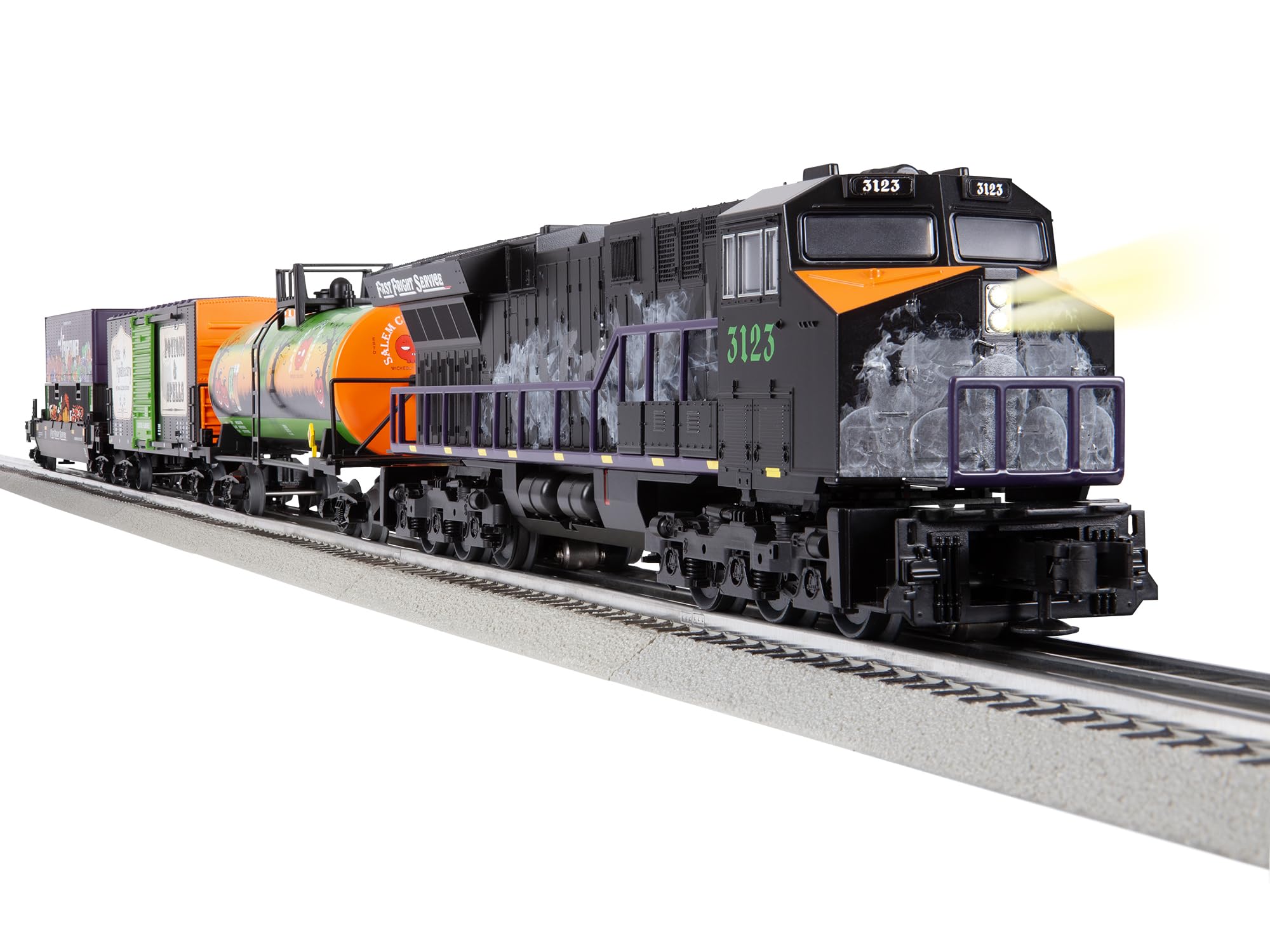 Lionel Fast Fright Halloween LionChief Bluetooth 5.0 Set